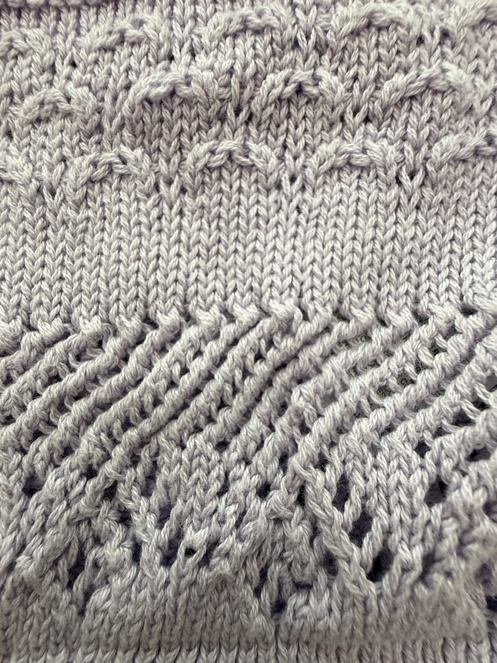 Old Navy Light Lavender Crochet Knit Halter Top girls size small (6) - Picture 6 of 6